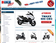 Tablet Screenshot of bike-shop.fr